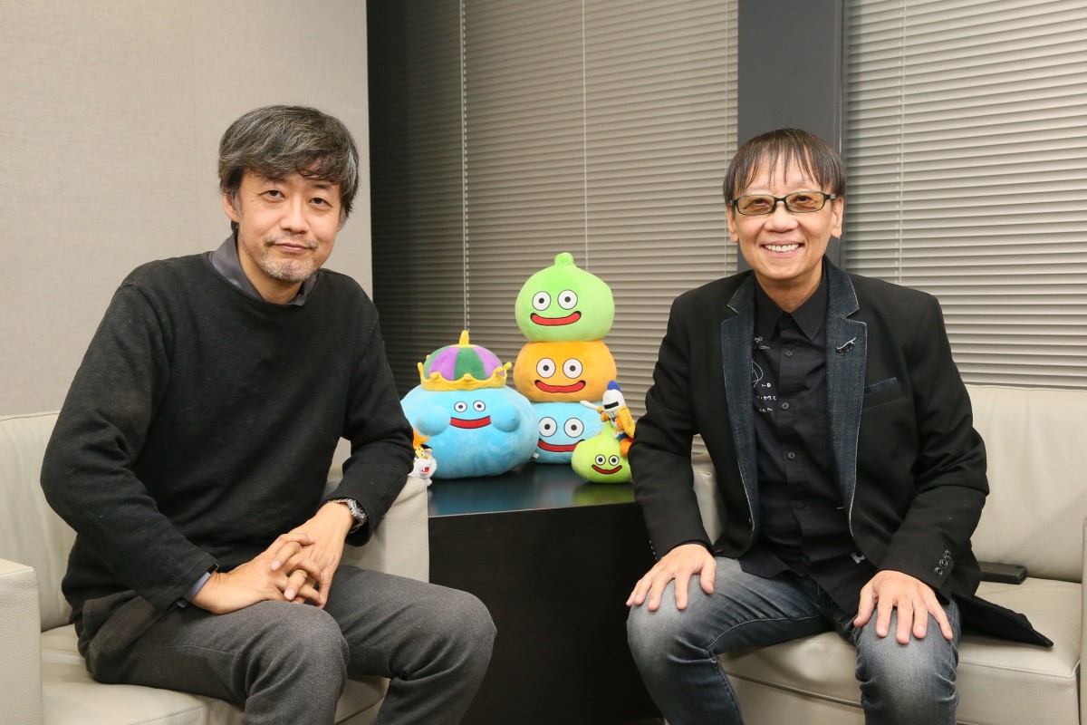 (左から)山崎貴、堀井雄二