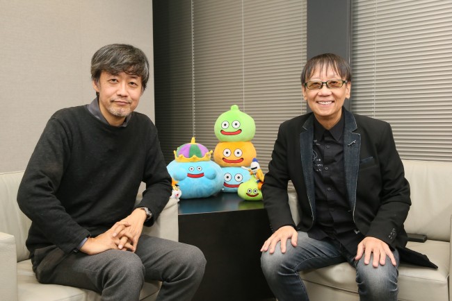 (左から)山崎貴、堀井雄二