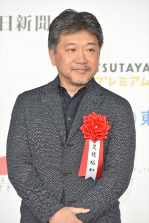 第73回毎日映画コンクール表彰式に出席した是枝裕和監督
