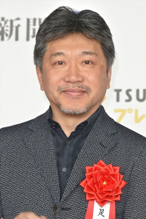 第73回毎日映画コンクール表彰式に出席した是枝裕和監督