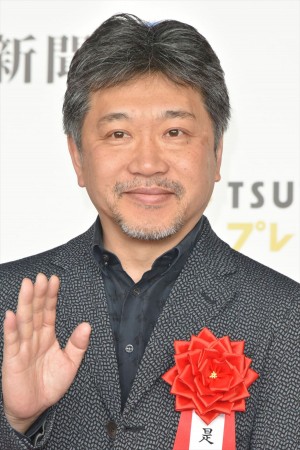 第73回毎日映画コンクール表彰式に出席した是枝裕和監督