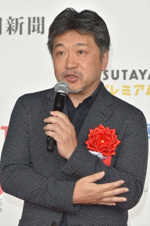 第73回毎日映画コンクール表彰式に出席した是枝裕和監督
