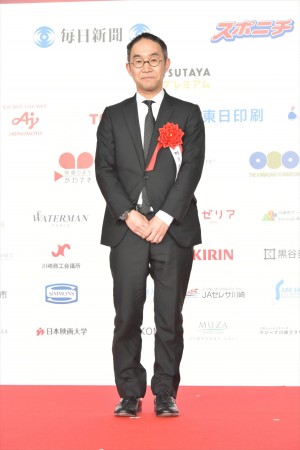 第73回毎日映画コンクール表彰式に出席した野尻克己