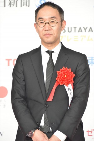 第73回毎日映画コンクール表彰式に出席した野尻克己