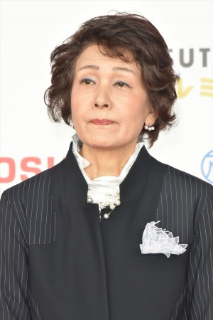 第73回毎日映画コンクール表彰式に出席した白川和子