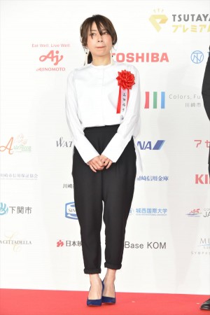 第73回毎日映画コンクール表彰式に出席した山田尚子監督