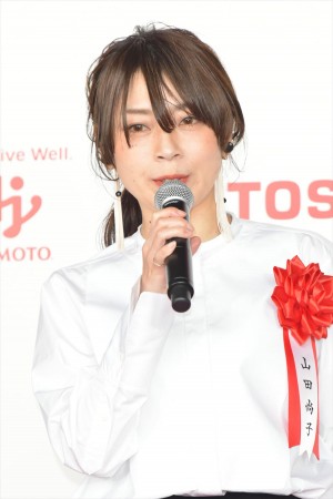 第73回毎日映画コンクール表彰式に出席した山田尚子監督