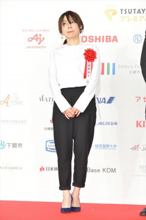 第73回毎日映画コンクール表彰式に出席した山田尚子監督