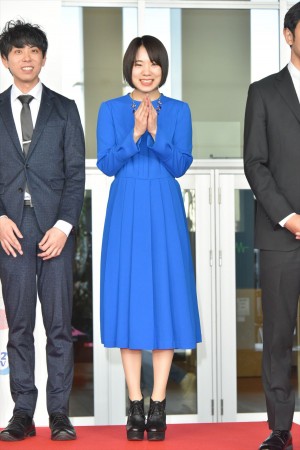 第73回毎日映画コンクール表彰式に出席した真魚