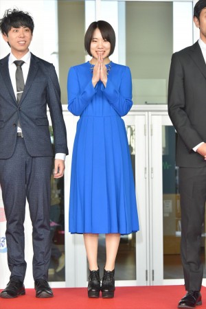 第73回毎日映画コンクール表彰式に出席した真魚