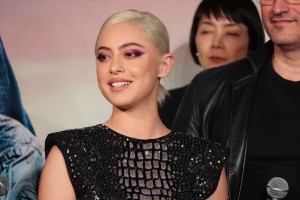 『アリータ：バトル・エンジェル』ジャパンプレミアイベントに登場したローサ・サラザール