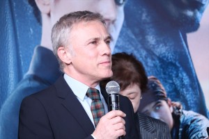 『アリータ：バトル・エンジェル』ジャパンプレミアイベントに登場したクリストフ・ヴァルツ