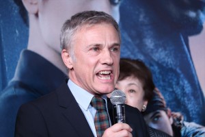 『アリータ：バトル・エンジェル』ジャパンプレミアイベントに登場したクリストフ・ヴァルツ