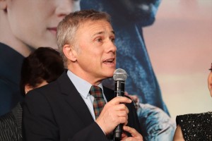 『アリータ：バトル・エンジェル』ジャパンプレミアイベントに登場したクリストフ・ヴァルツ