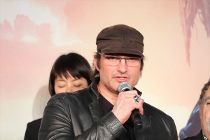 『アリータ：バトル・エンジェル』ジャパンプレミアイベントに登場したロバート・ロドリゲス監督