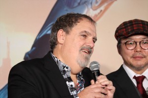 『アリータ：バトル・エンジェル』ジャパンプレミアイベントに登場したジョン・ランドー
