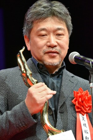 第73回毎日映画コンクール表彰式に出席した是枝裕和監督
