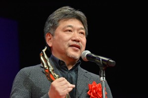 第73回毎日映画コンクール表彰式に出席した是枝裕和監督