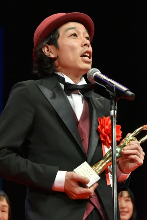 第73回毎日映画コンクール表彰式に出席した上田慎一郎監督