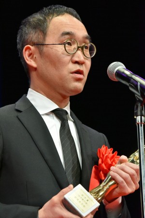 第73回毎日映画コンクール表彰式に出席した野尻克己