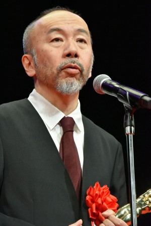 第73回毎日映画コンクール表彰式に出席した塚本晋也