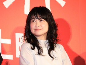 『半世界』全国75館中継舞台挨拶つき先行上映に登場した池脇千鶴