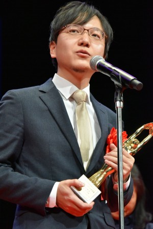 第73回毎日映画コンクール表彰式に出席した遠藤協監督