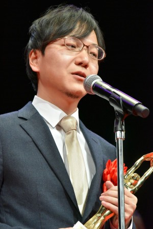 第73回毎日映画コンクール表彰式に出席した遠藤協監督