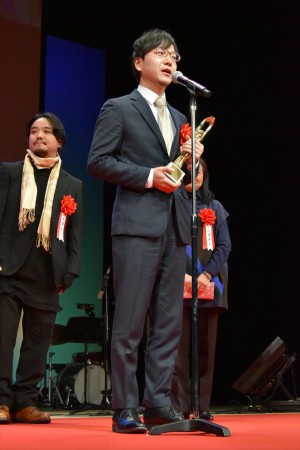 第73回毎日映画コンクール表彰式に出席した遠藤協監督