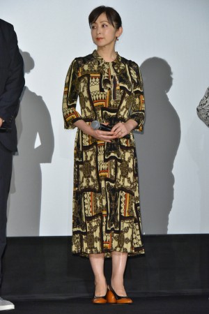 『フォルトゥナの瞳』初日舞台挨拶に登壇した斉藤由貴