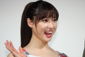 読売テレビ開局60年スペシャルドラマ『約束のステージ～時を駆けるふたりの歌～』完成披露試写会・トークイベントに登場した土屋太鳳