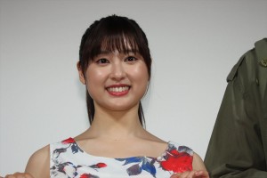 読売テレビ開局60年スペシャルドラマ『約束のステージ～時を駆けるふたりの歌～』完成披露試写会・トークイベントに登場した土屋太鳳