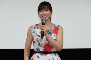 読売テレビ開局60年スペシャルドラマ『約束のステージ～時を駆けるふたりの歌～』完成披露試写会・トークイベントに登場した土屋太鳳