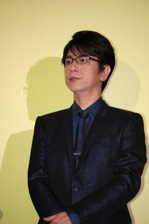 『君は月夜に光り輝く』完成披露舞台挨拶に登壇した及川光博