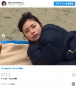 仲村さんのセクシーショットの裏側！ ※「小芝風花」インスタグラム