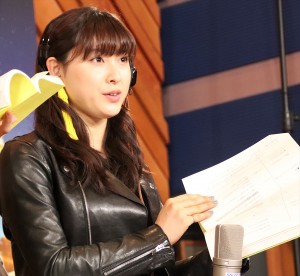 映画『バンブルビー』日本語吹替版キャスト公開アフレコ会見イベントに登場した土屋太鳳