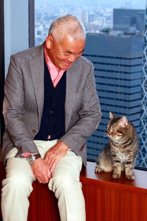 岩合光昭監督＆主人公の愛猫を演じたベーコン、『ねことじいちゃん』インタビュー