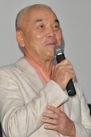 映画『ねことじいちゃん』初日舞台挨拶に登場した岩合光昭監督