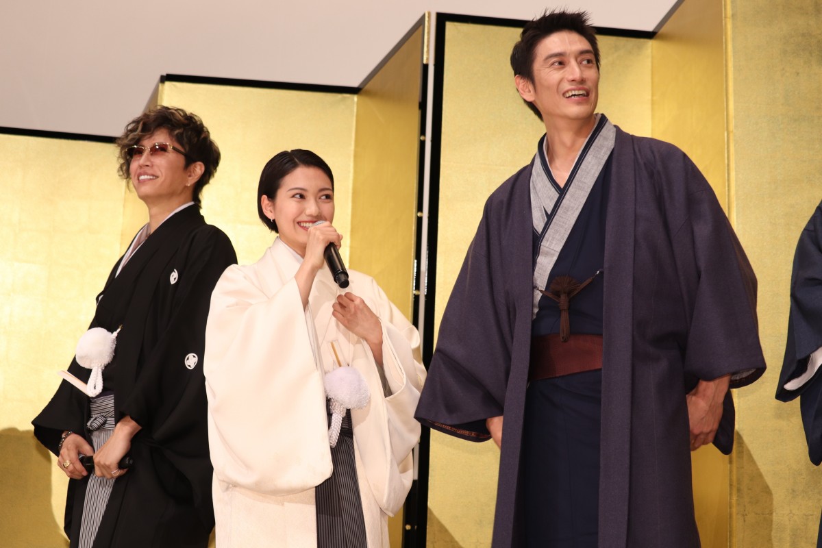 二階堂ふみ、GACKTと伊勢谷友介のキスに驚き「ここまで本格的とは…」