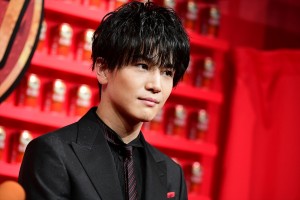 岩田剛典、新しい「本麒麟」完成披露会に登場