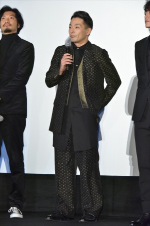 森山未來、『サムライマラソン』公開記念舞台挨拶に登場