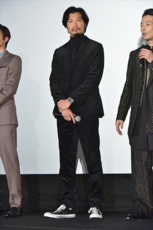 青木崇高、『サムライマラソン』公開記念舞台挨拶に登場