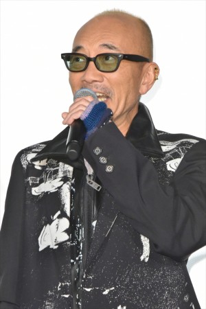 竹中直人、『サムライマラソン』公開記念舞台挨拶に登場