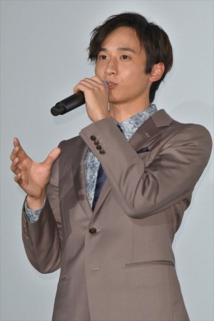 小関裕太、『サムライマラソン』公開記念舞台挨拶に登場