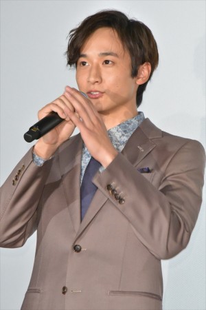 小関裕太、『サムライマラソン』公開記念舞台挨拶に登場