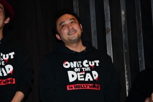 カメラを止めるな！スピンオフ『ハリウッド大作戦！』プレミアム試写会に登場した中泉裕矢