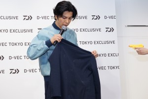 『D‐VEC TOKYO EXCLUSIVE』オープン記念イベントに登場した武田真治