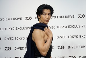 『D‐VEC TOKYO EXCLUSIVE』オープン記念イベントに登場した武田真治