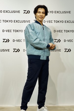 『D‐VEC TOKYO EXCLUSIVE』オープン記念イベントに登場した武田真治
