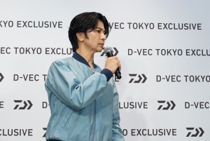 『D‐VEC TOKYO EXCLUSIVE』オープン記念イベントに登場した武田真治